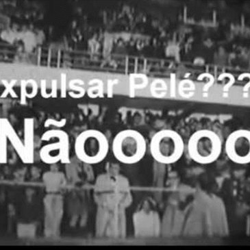 Árbitro Expulsa Pelé, Estádio Protesta e Ele Recoloca Pelé no Jogo